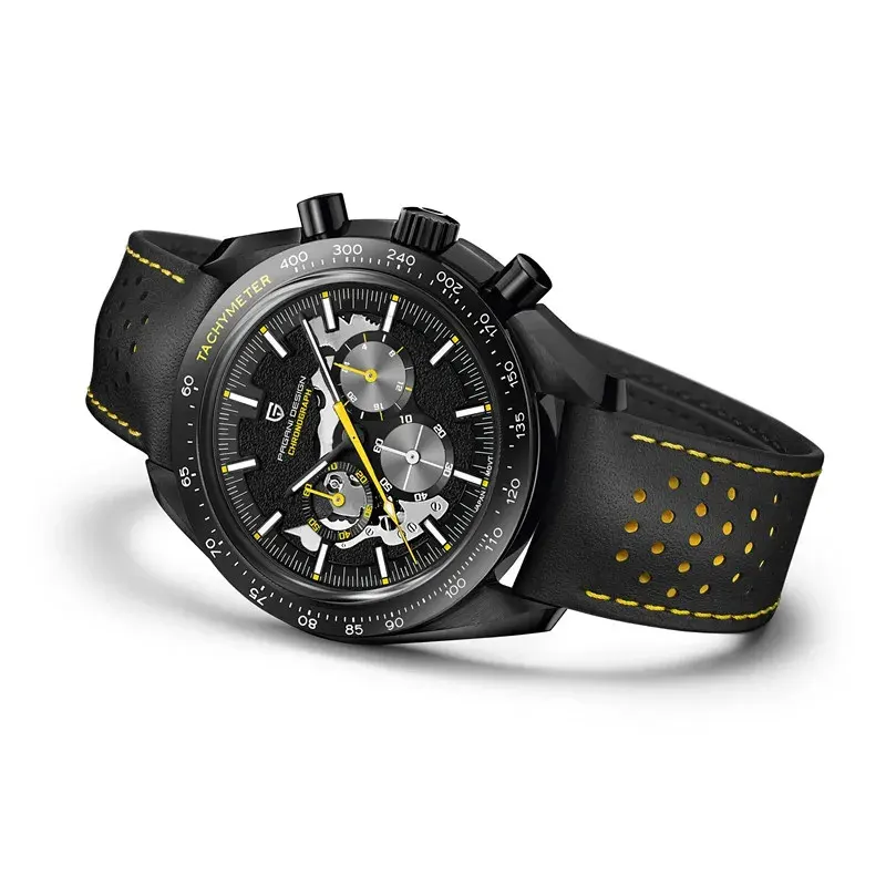 Pagani Design Chronograph Black Dial Men's Watch-  PD-1779